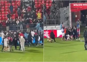 ხელჩართული ჩხუბი საქართველოს თასის ფინალში – “საბურთალოს” და ბათუმის “დინამოს” ფეხბურთელები ერთმანეთს დაუპირისპირდნენ