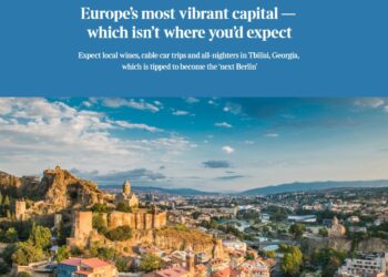 “თბილისი, მეორე ბერლინი” – რა წერს ბრიტანული გამოცემა Times საქართველოს ტურისტული პოტენციალის შესახებ