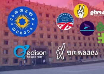 “დღეს რომ არჩევნები ტარდებოდეს” – პარტიების რეიტინგი – Edison Research-ის კვლევა