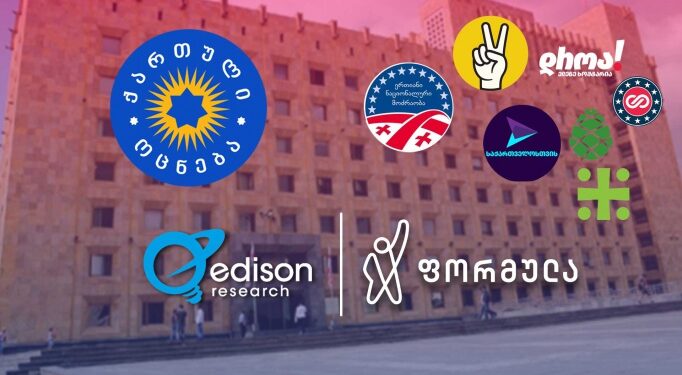 “დღეს რომ არჩევნები ტარდებოდეს” – პარტიების რეიტინგი – Edison Research-ის კვლევა
