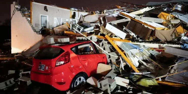 აშშ-ში ტორნადოს მსხვერპლი მოჰყვა