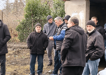 სოფელ ქვემო აკეთში საპროტესტო აქცია გაიმართა