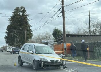 ავტოსაგზაო შემთხვევა ოზურგეთში – დაშავებულია მოტოციკლეტის მძღოლი