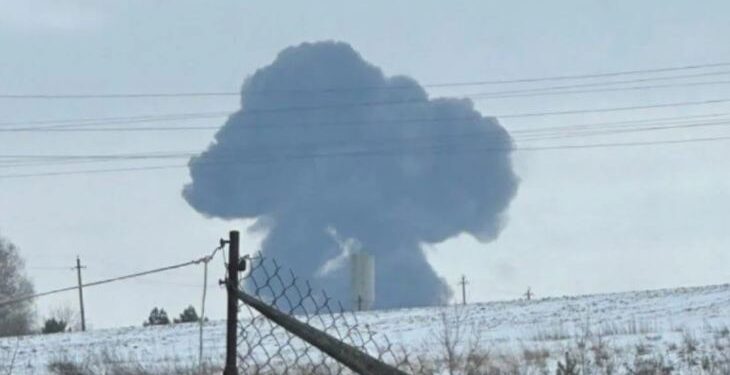 რუსეთში სამხედრო თვითმფრინავის ჩამოვარდნის შედეგად 74 ადამიანი დაიღუპა