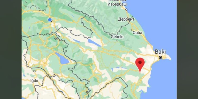 აზერბაიჯანში მიწისძვრა მოხდა