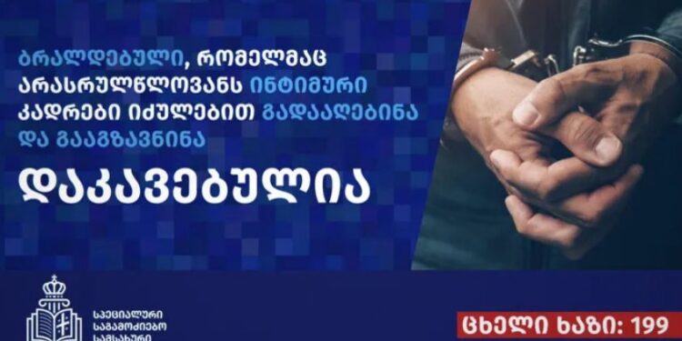 საგამოძიებო სამსახურმა, არასრულწლოვანი გოგონას პირადი ცხოვრების საიდუმლოების ხელყოფის ფაქტები გახსნა