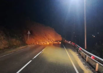 ბათუმი-ახალციხის გზაზე მეწყრის განვითარების გამო მოძრაობა შეზღუდულია