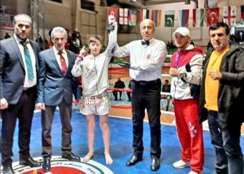 საერთაშორისო ტურნირიდან ჩემპიონის ქამარი ოზურგეთელმა სპორტსმენმა მოიპოვა