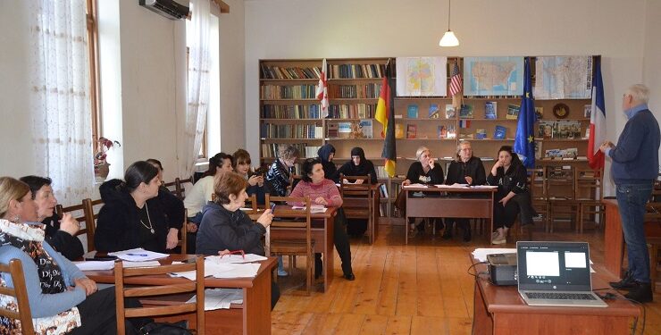 ინოვაციებისა და ცვლილებების ინსტიტუტმა ლანჩხუთში, სოფლად მცხოვრები ქალებისთვის, მეწარმეობის თემაზე ტრენინგი ჩაატარა