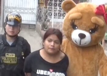 ვიდეო – ვალენტინობის დღეს, დათვის ფორმაში გამოწყობილმა პოლიციელმა ნარკოდილერი დააკავა