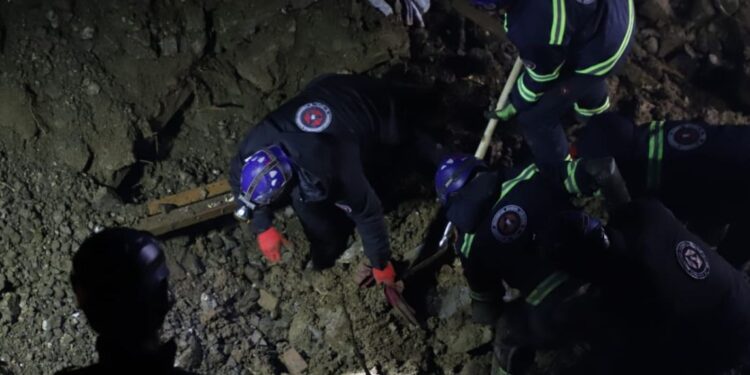 ბაღდათის სოფელ ნერგეეთში საძიებო სამუშაოები მთელი ღამის განმავლობაში მიმდინარეობდა