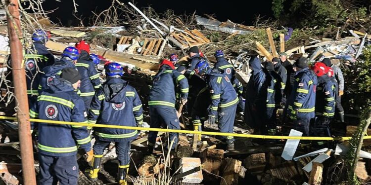 დაბა სურამში მეწყრული ზონიდან 40 ოჯახია გაყვანილი