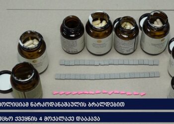 ვიდეო – შსს – მ ნარკოდანაშაულის ბრალდებით უცხო ქვეყნის 4 მოქალაქე დააკავა