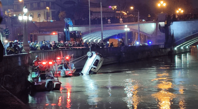 მაშველებმა მტკვარში ჩავარდნილი მანქანა ამოიყვანეს – დაიღუპა 1 ადამიანი