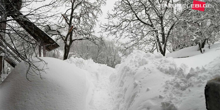 აჭარაში ზვავმა სახლი წაიღო, გავრცელებული ინფორმაციით, დაიღუპა ერთი ადამიანი