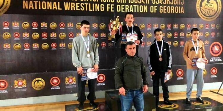 საქართველოს სამი ჩემპიონი ბერძნულ-რომაულ ჭიდაობაში ოზურგეთელია