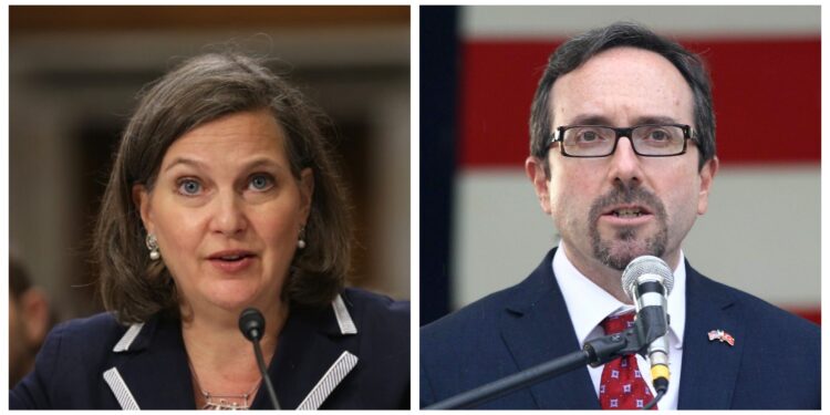 ვიქტორია ნულანდი აშშ-ის სახელმწიფო მდივნის მოადგილის თანამდებობას ტოვებს და მის მოვალეობას ჯონ ბასი შეასრულებს