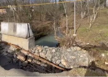 სოფელ ბაილეთში, მოსახლეობა დაზიანებული გზის აღდგენას ითხოვს