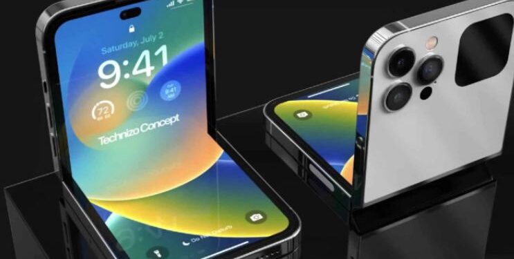 Apple-მა დასაკეცი iPhone-ის 2 პროტოტიპი შექმნა