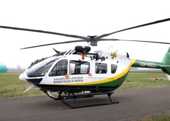 შინაგან საქმეთა სამინისტროს ახალი სამაშველო ვერტმფრენი გადაეცა