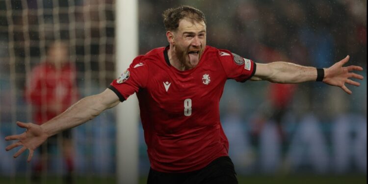 ზივზივაძის დუბლი, საქართველოს ნაკრები 2-0 იგებს