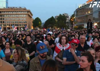 პირველი რესპუბლიკის მოედანზე აქცია – „კი ევროპას, არა რუსულ კანონს“ მიმდინარეობს