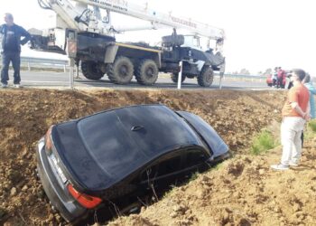 ურეკი- გრიგოლეთის გზაზე ავტომობილი თხრილში გადავარდა