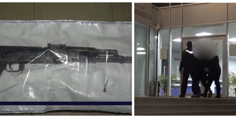 ვიდეო – გურიაში პოლიციამ უკანონო ცეცხლსასროლი იარაღები და საბრძოლო მასალა ამოიღო – დაკავებულია 2 პირი