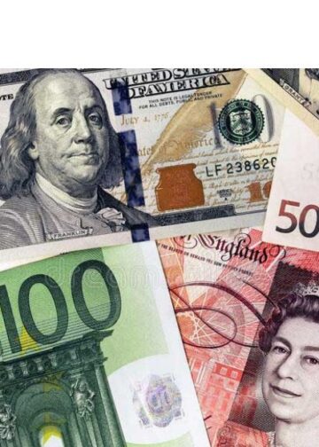 უცხოური ვალუტა, დოლარი და ევრო