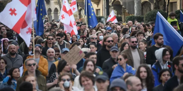 15 აპრილს “უცხოური გავლენის გამჭვირვალობის შესახებ“ კანონპროექტის განხილვის პარალელურად აქცია გაიმართება