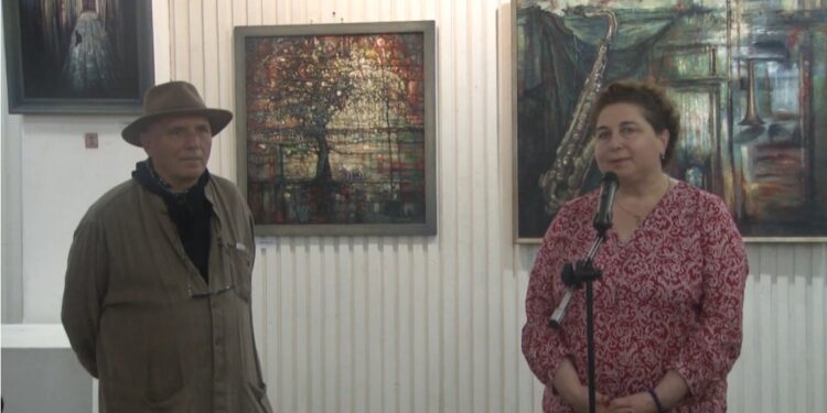 სერგო გოგოლაძის პერსონალური გამოფენა ოზურგეთის სახვითი ხელოვნების ცენტრში