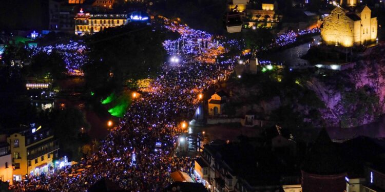 “ახლა თბილისია ევროპის დედაქალაქი. ხვალ, საღამოს 10 საათიდან, გავათენოთ საქართველოსთვის” – დემონსტრაცია ევროპის მოედანზე