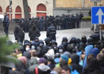ოცნების დეპუტატები, პარლამენტში საპოლიციო ძალების დახმარებით შედიან