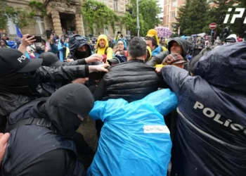 შსს-ს ინფორმაციით, სამართალდამცავებმა, პარლამენტთან მიმდინარე აქციაზე 20 პირი დააკავეს