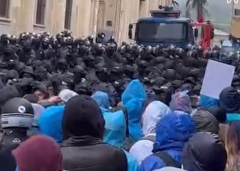 პარლამენტის შენობის წინ მიმდინარე აქციაზე, კიდევ 2 პირი დააკავეს