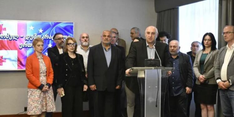საქართველოში ახალი პოლიტიკური პლატფორმა – „ევროპულ – დემოკრატიული ერთობა“ დაფუძნდა