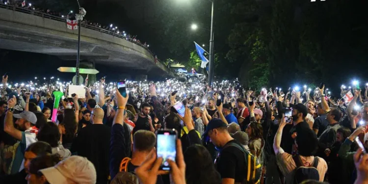 “უცხოური გავლენის გამჭვირვალობის შესახებ” კანონპროექტის მოწინააღმდეგეებმა მოთხოვნები დაასახელეს