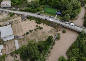 გორში უხვი ნალექის შედეგად, 70 საცხოვრებელი სახლის პირველი სართული დაიტბორა