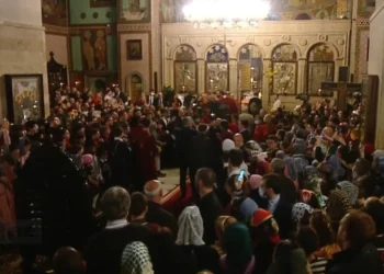 სიონის საკათედრო ტაძარში სააღდგომო ლიტურგია მიმდინარეობს – ლიტურგიას სრულიად საქართველოს კათოლიკოს პატრიარქი აღასრულებს