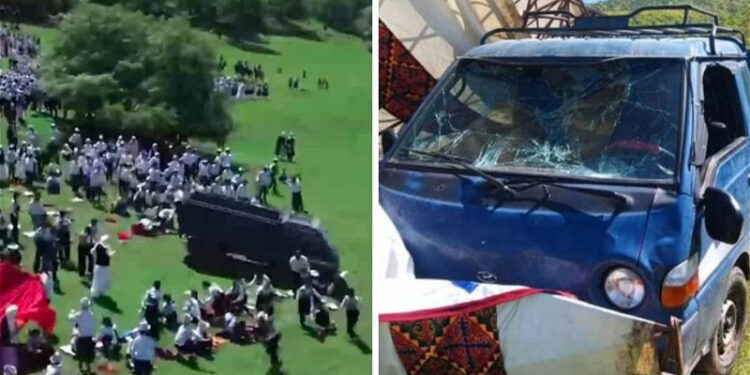 ყირგიზეთში სასკოლო ღონისძიებაზე, სატვირთო მანქანამ სკოლის 29 მოსწავლე გაიტანა