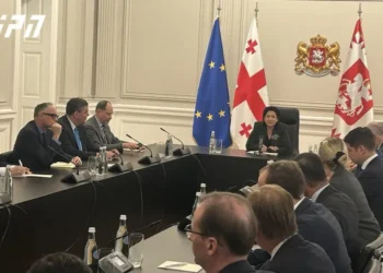 სალომე ზურაბიშვილი საქართველოში ევროკავშირის წევრი ქვეყნების ელჩებს ხვდება