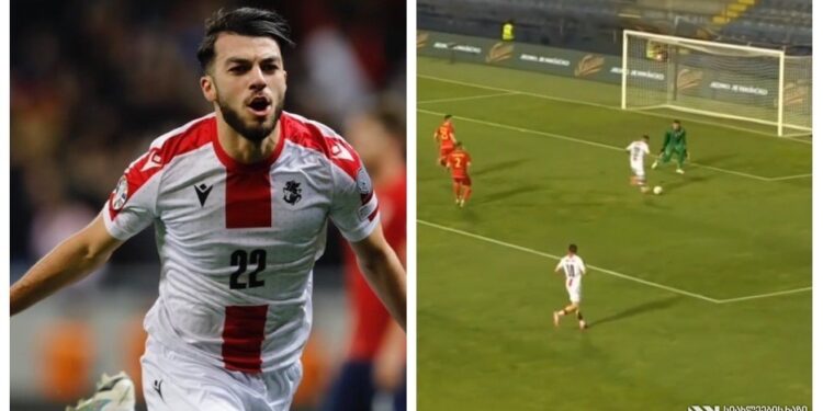 საქართველოს ნაკრებმა მონტენეგრო დაამარცხა