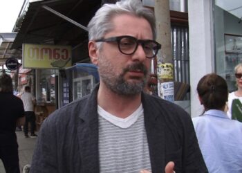 ვიდეო – ოზურგეთში ნიკა გვარამია და ნიკა მელია იმყოფებოდნენ