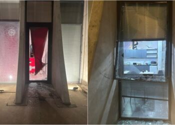 “ნაციონალური მოძრაობის” ცენტრალურ ოფისს თავს დაესხნენ