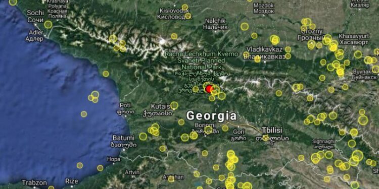 ონში ძლიერი მიწისძვრის შედეგად საცხოვრებელი სახლები დაზიანდა