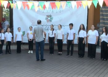 ოზურგეთში ფოლკლორული ბანაკ ფესტივალის დასკვნითი ღონისძიება გაიმართა
