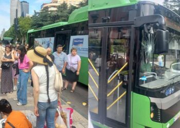 თბილისში ავტობუსი ქვეითს დაეჯახა