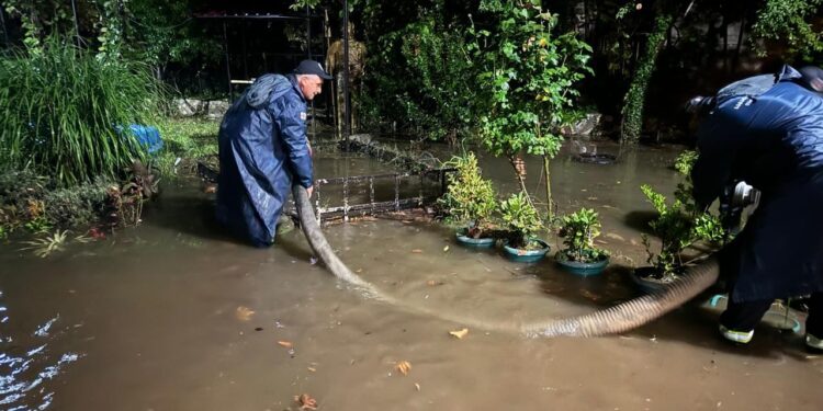 ძლიერმა წვიმამ ოზურგეთში პრობლემები შექმნა – მუნიციპალიტეტის მერია ინფორმაციას ავრცელებს