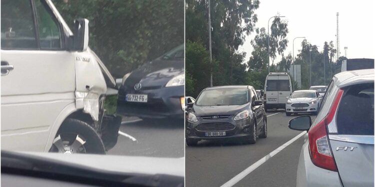 ავარია ქობულეთის შემოვლით გზაზე – მოძრაობა შეფერხებულია