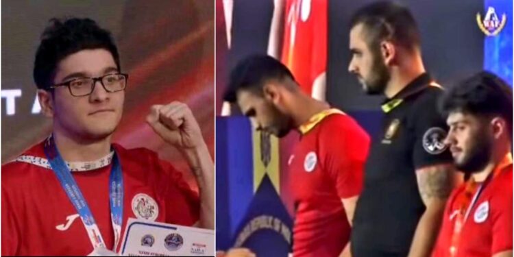 ოზურგეთელმა პარამკლავჭიდელებმა მსოფლიო ჩემპიონატზე ბრინჯაოს მედლები აიღეს